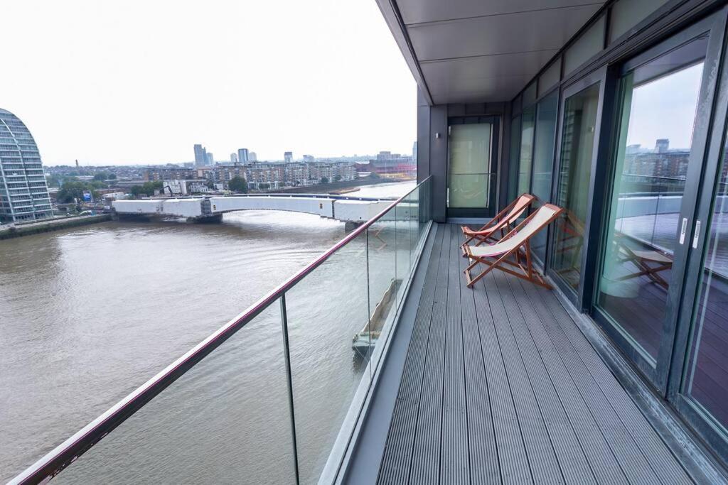 2 Bed 2 Bath - Amazing Views Of London And River Thames Ngoại thất bức ảnh